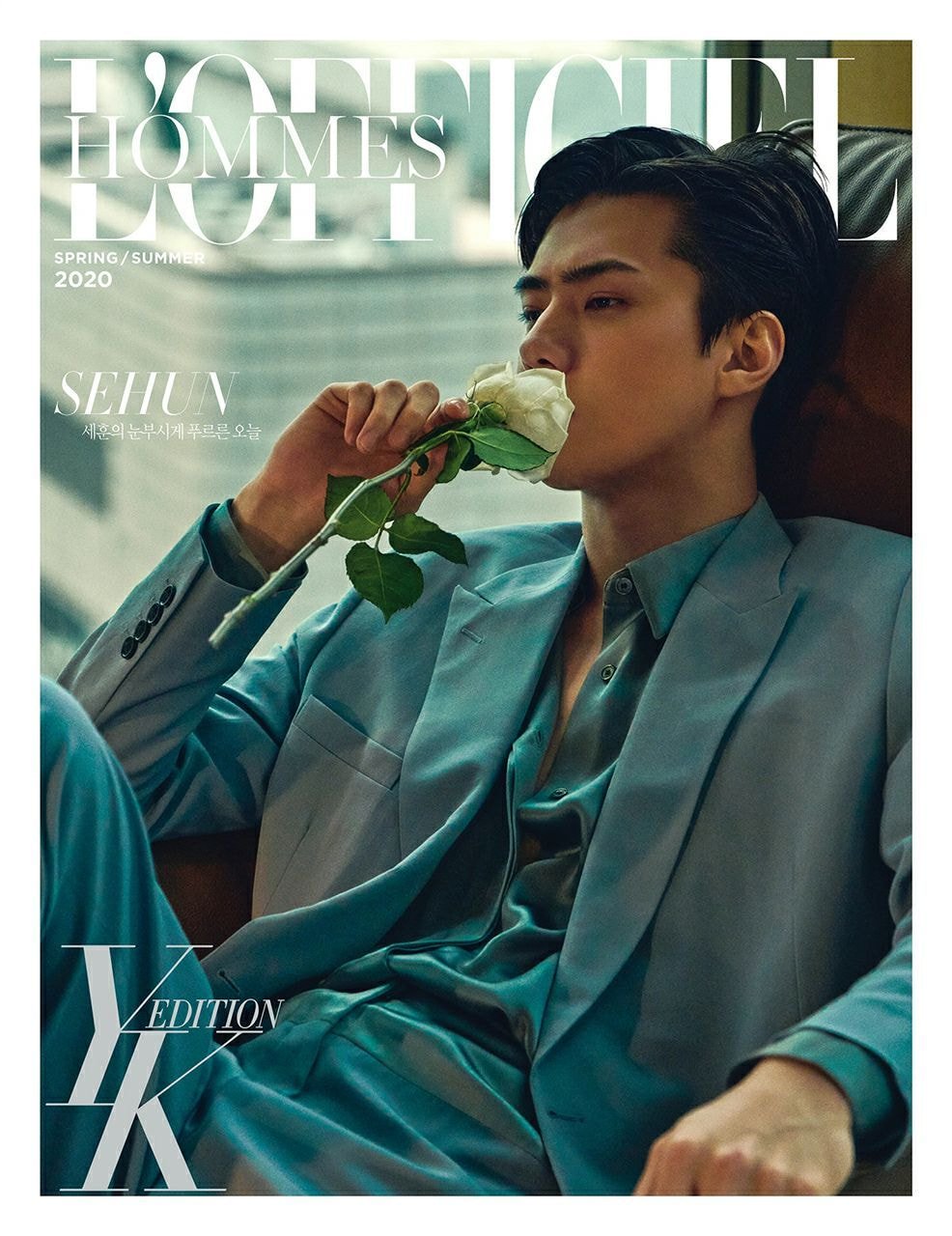 <로피시엘 옴므 2020 봄/여름> #엑소 #세훈