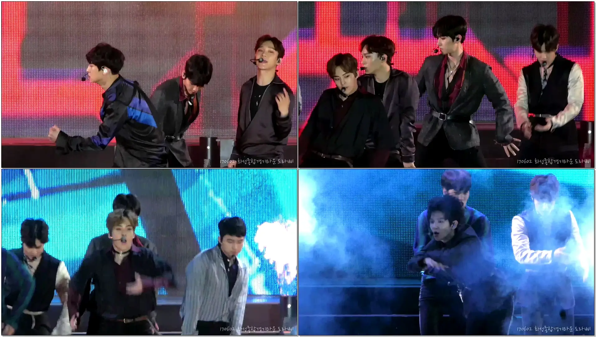 170602 EXO (엑소) 백현 'MONSTER (몬스터)' 직캠 @ 화성 월드프렌즈뮤직페스티벌, 화성종합경기타운