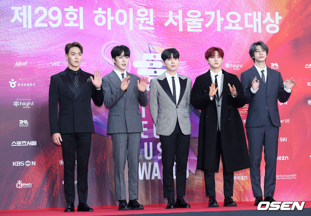 #서울가요대상 레드카펫 #몬스타엑스
