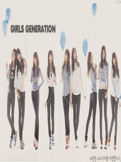 소녀시대 핸드폰배경