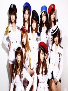 소녀시대 핸드폰배경