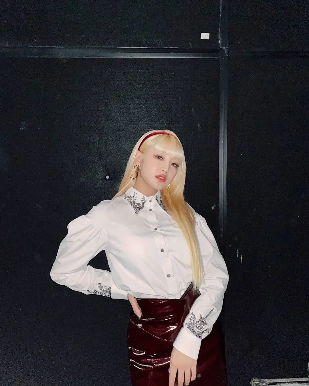 (여자)아이들 민니 인스타