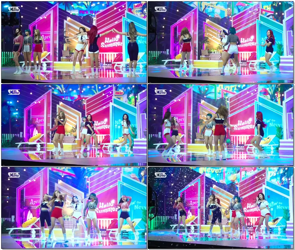 [사이드캠] 에이프릴 'Now or Never' (APRIL Side FanCam) | @SBS Inkigayo_2020.08.02.