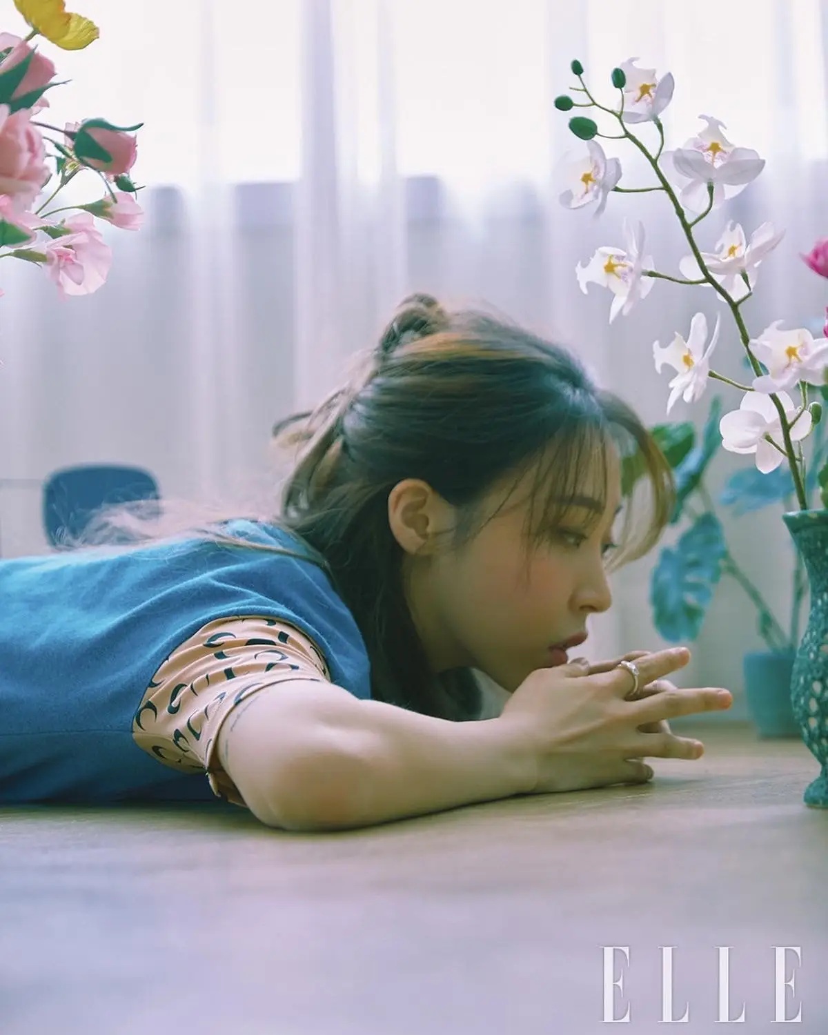 마마무 문별이 올려준 엘르 화보 B컷
