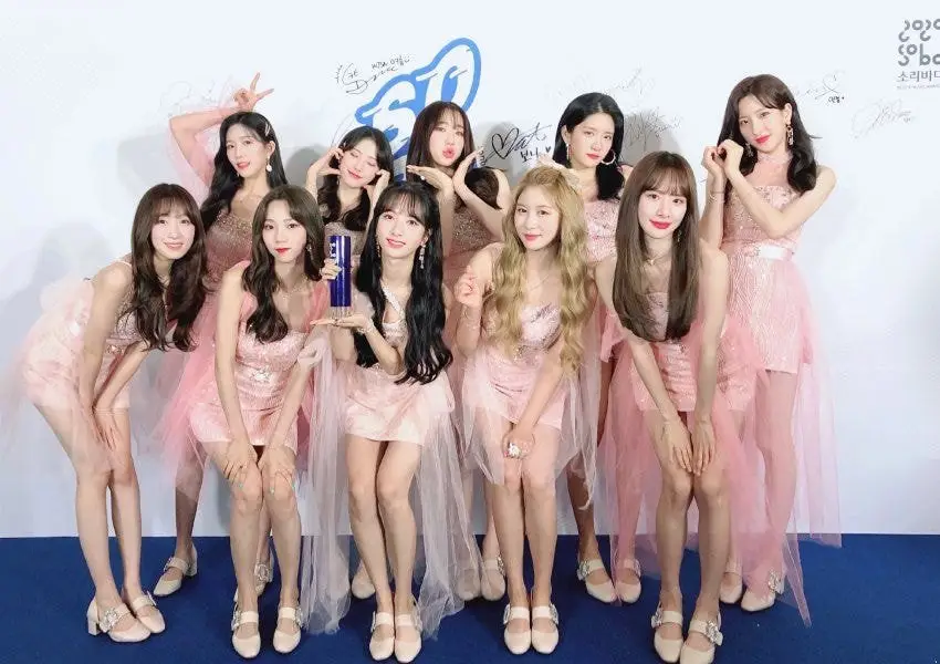 우주소녀 소리바다 신한류 뮤직아이콘상