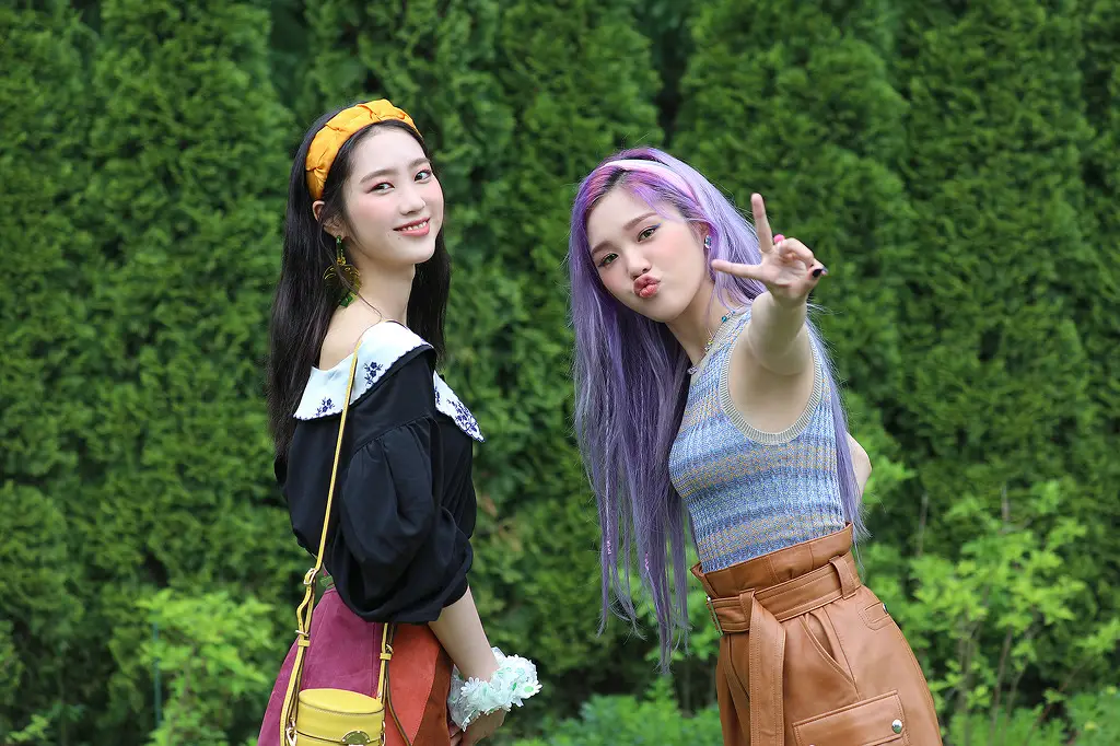 오마이걸 ELLE 화보 촬영 현장