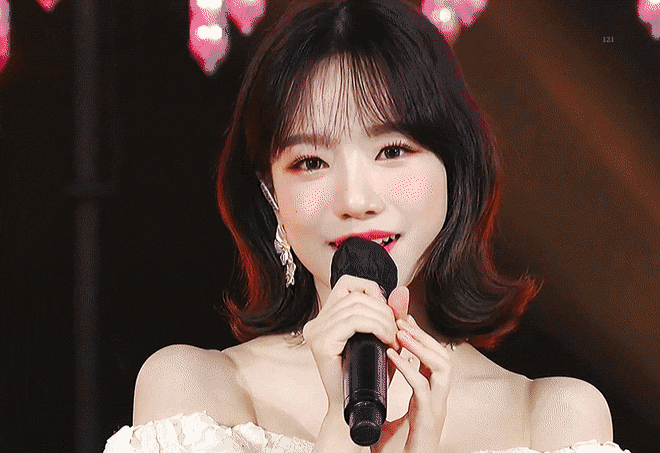 실시간 아이즈원 단발 조유리