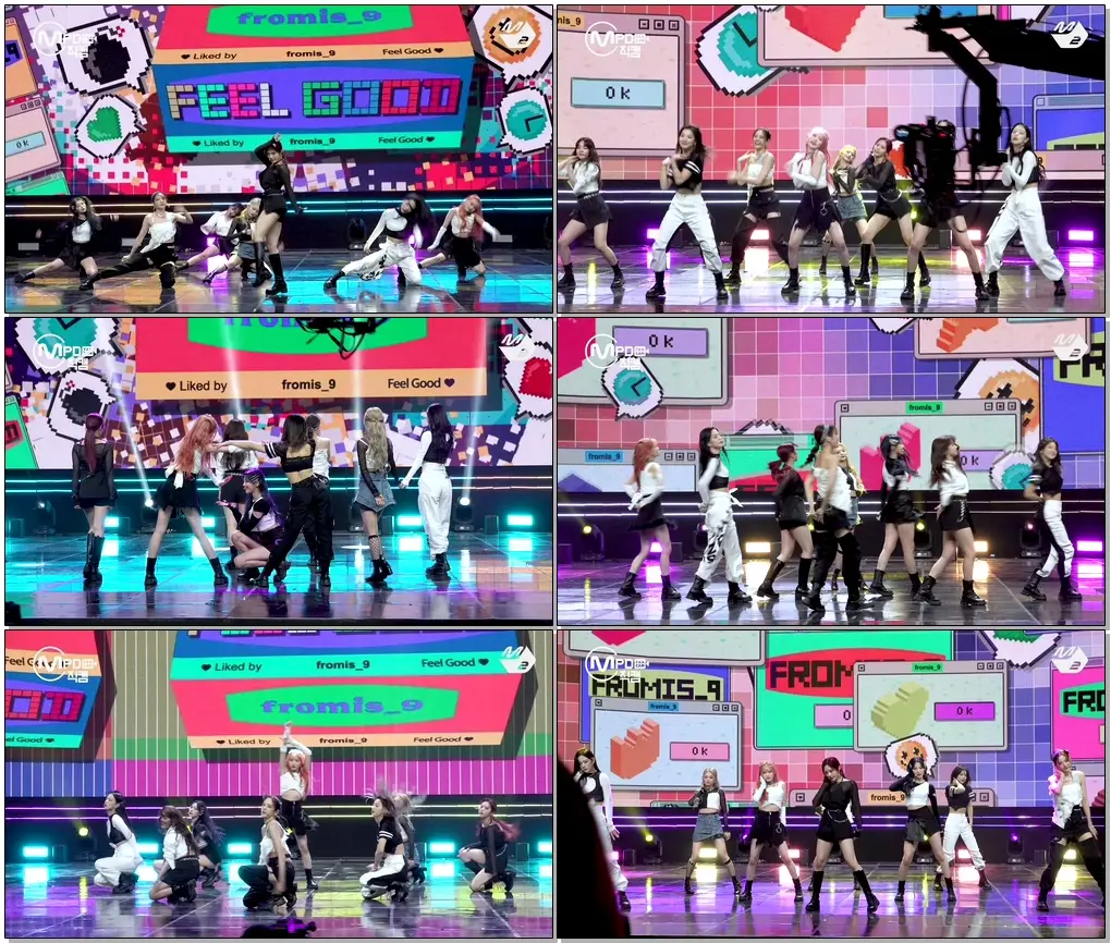 프로미스나인 직캠 'Feel Good' (fromis_9 FanCam) | @MCOUNTDOWN_2020.9.24