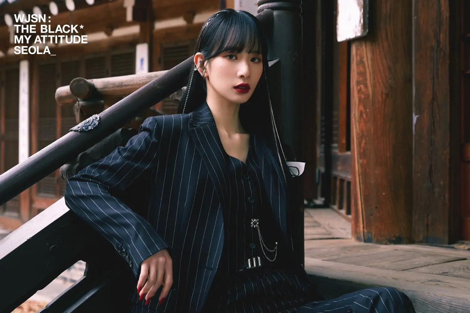 우주소녀 더블랙 (WJSN THE BLACK) CONCEPT PHOTO 티저 이미지 VER.1 - 엑시, 설아 [2021.05.12]