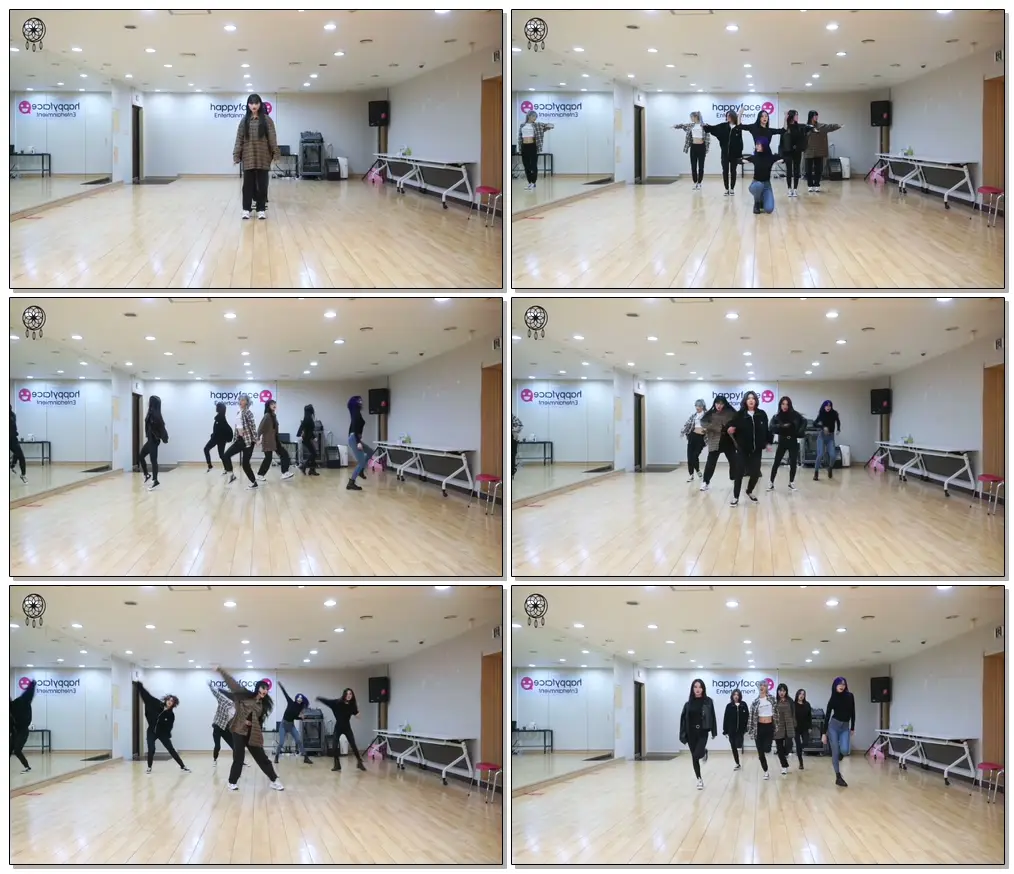 #DREAMCATCHER #드림캐쳐 #Endless_Night DREAMCATCHER -「Endless Night」Dance Practice