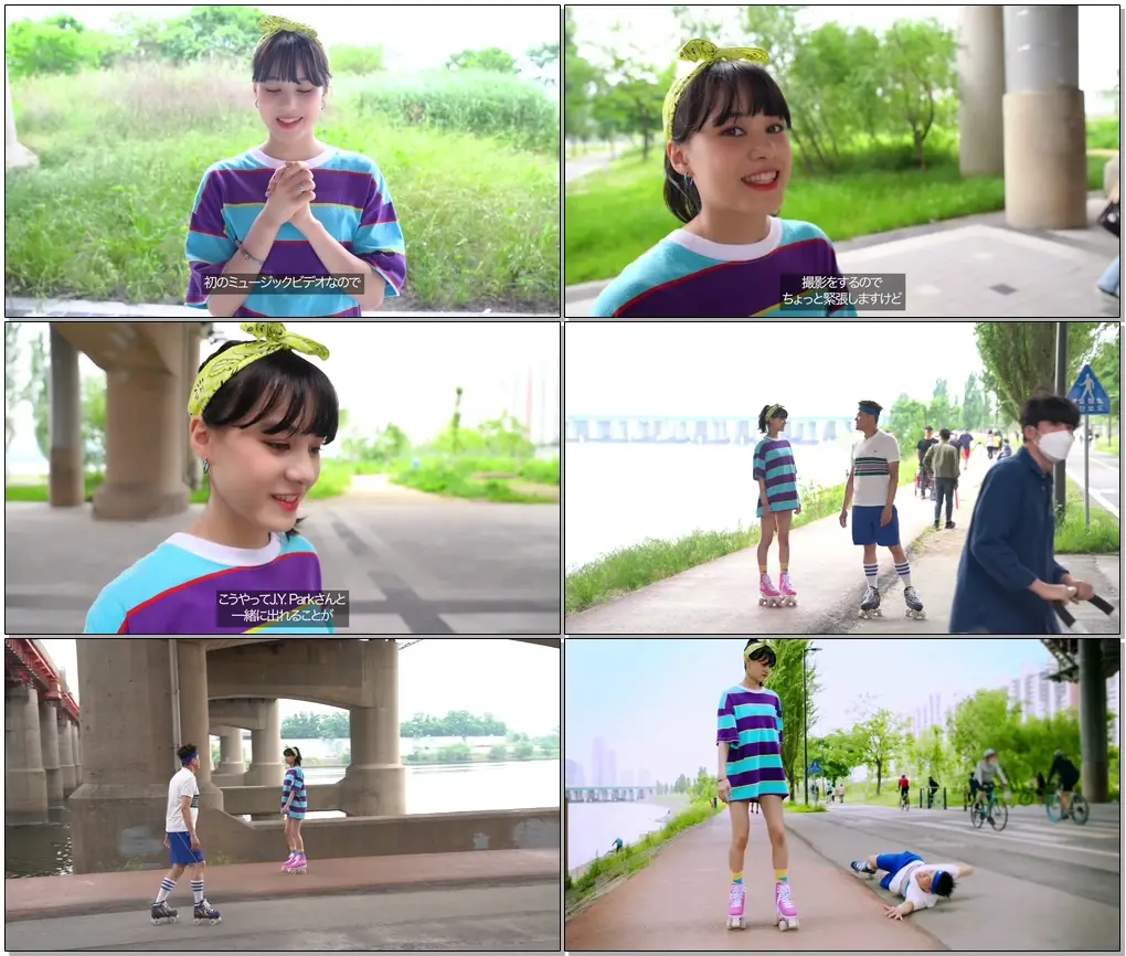 NiziU NINA「Make you happy」M/V MAKING FILM