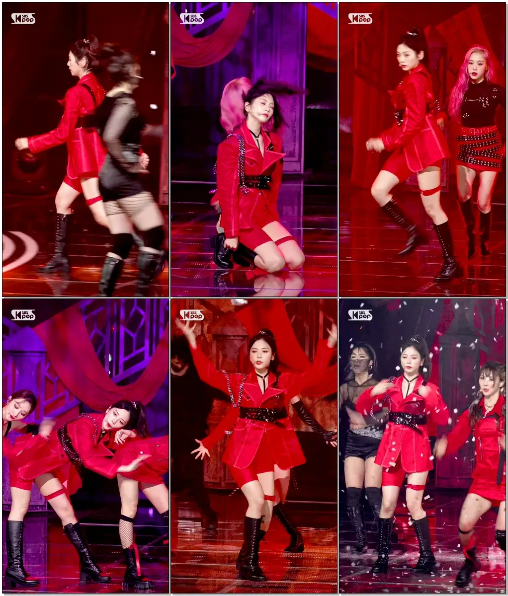 드림캐쳐 지유 'BOCA' (DREAMCATCHER JIU FanCam)│@SBS Inkigayo_2020.08.23