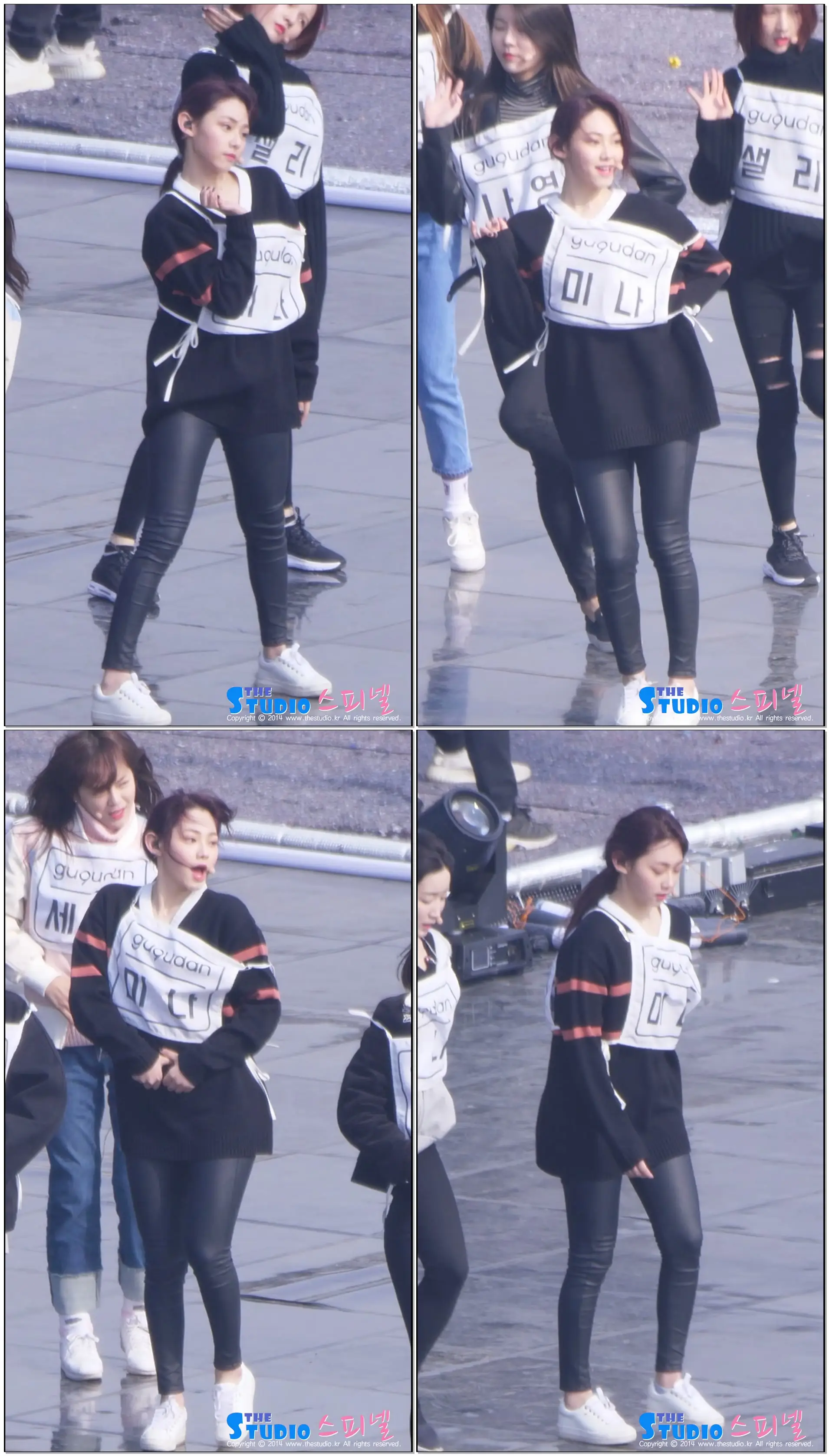 180210 구구단 '더부츠' 사복 리허설 강미나 직캠 gugudan Mina Rehearsal fancam - The Boots (강릉 케이팝 월드 페스타) by Spinel