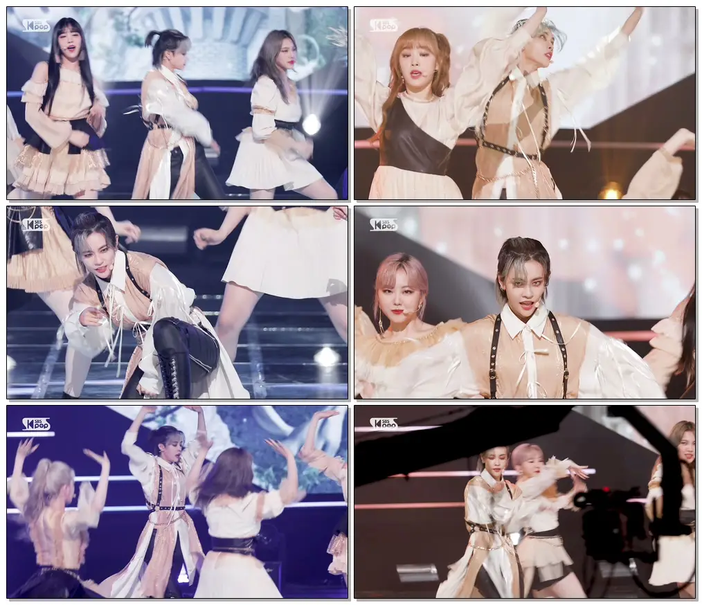 #공원소녀 [페이스캠] 공원소녀 미야 'Like It Hot' (GWSN MIYA FaceCam)│@SBS Inkigayo_2021.06.13