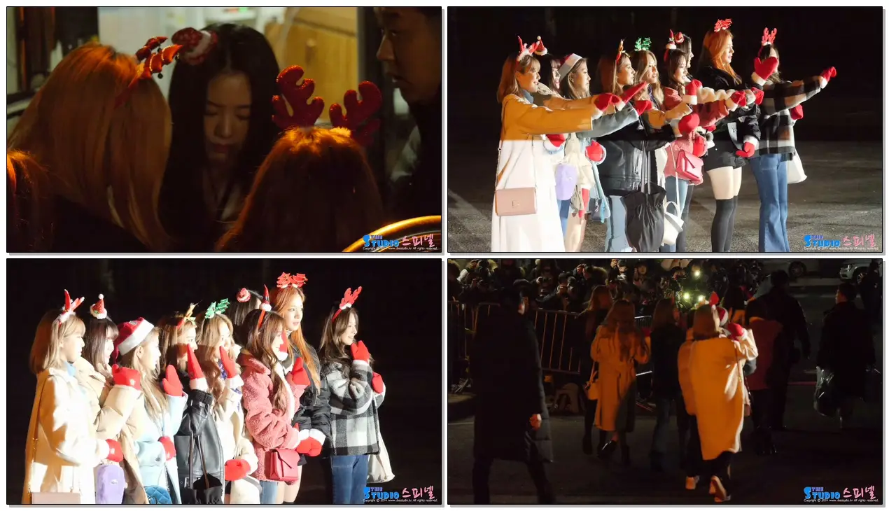 181221 프로미스나인 fromis_9 뮤직뱅크 연말결산 출근길 직캠 by Spinel