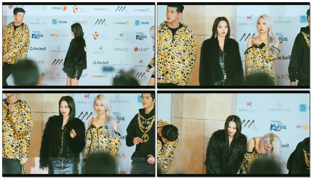 KARD(카드) 레드카펫 AAA@181128 [ 4k Fancam/직캠