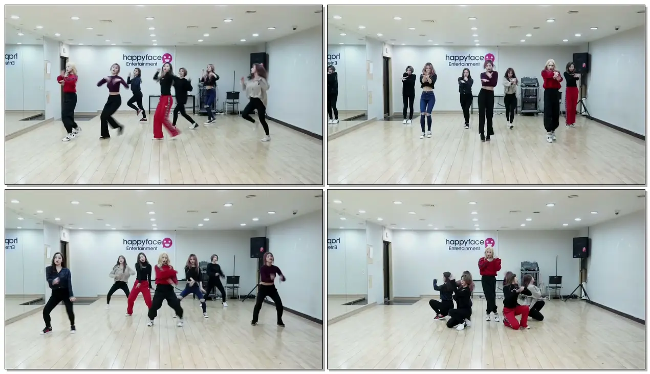 Dreamcatcher(드림캐쳐) 'PIRI' Dance Video(연습실 ver.)