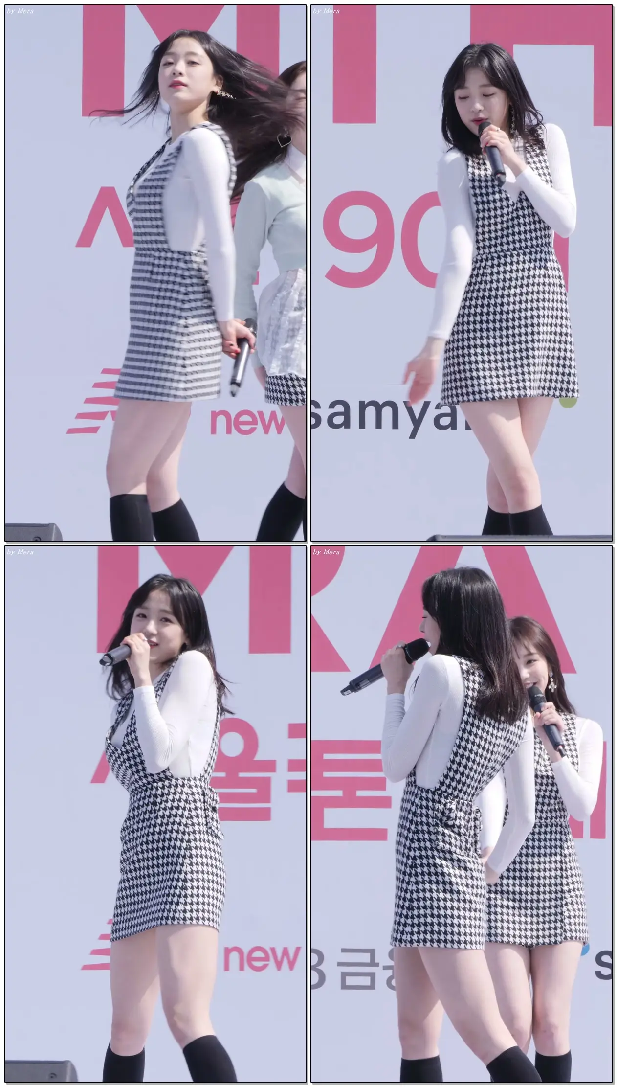 190317 에이프릴 (APRIL) 봄의 나라 이야기 (April Story) [진솔] JinSol 직캠 Fancam (서울국제마라톤)