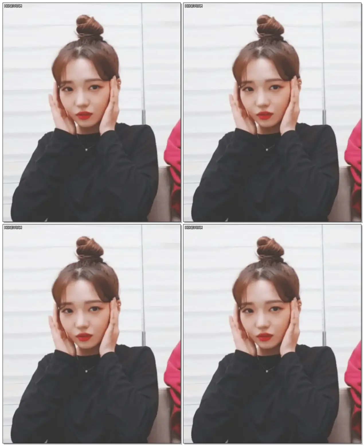 똥머리 노지선.GIF
