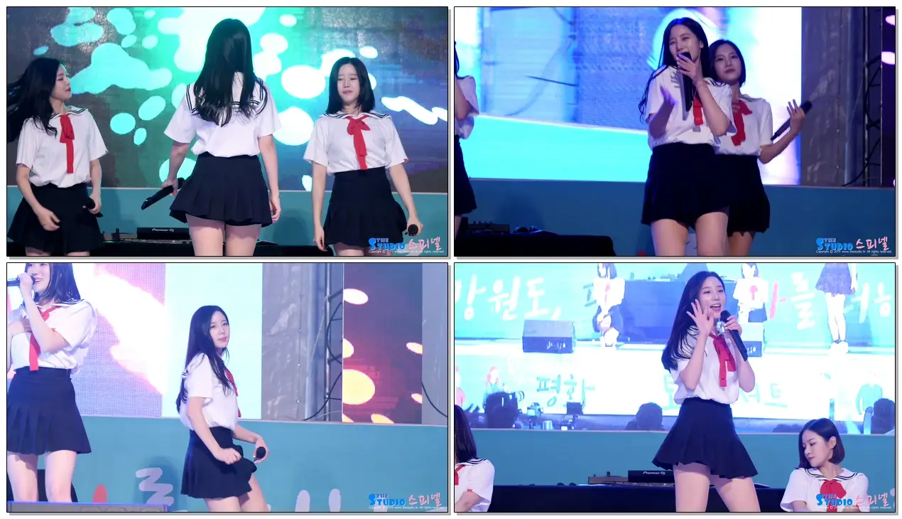 181222 조현 JOHYUN 베리굿 Berry Good '풋사과 Green Apple' 4K 60P 직캠 @ 철원 평화이음 토요콘서트 by Spinel