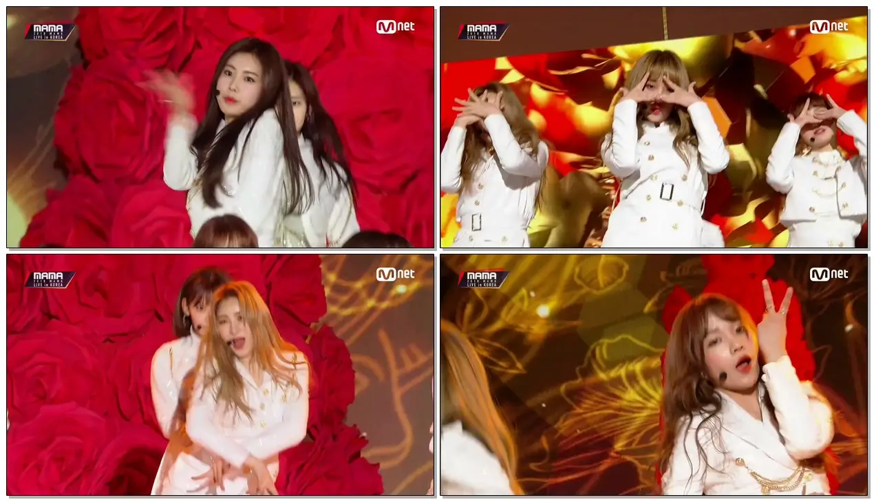 [2018 MAMA PREMIERE in KOREA] IZ*ONE(아이즈원)_INTRO + La Vie en Rose(라비앙로즈)