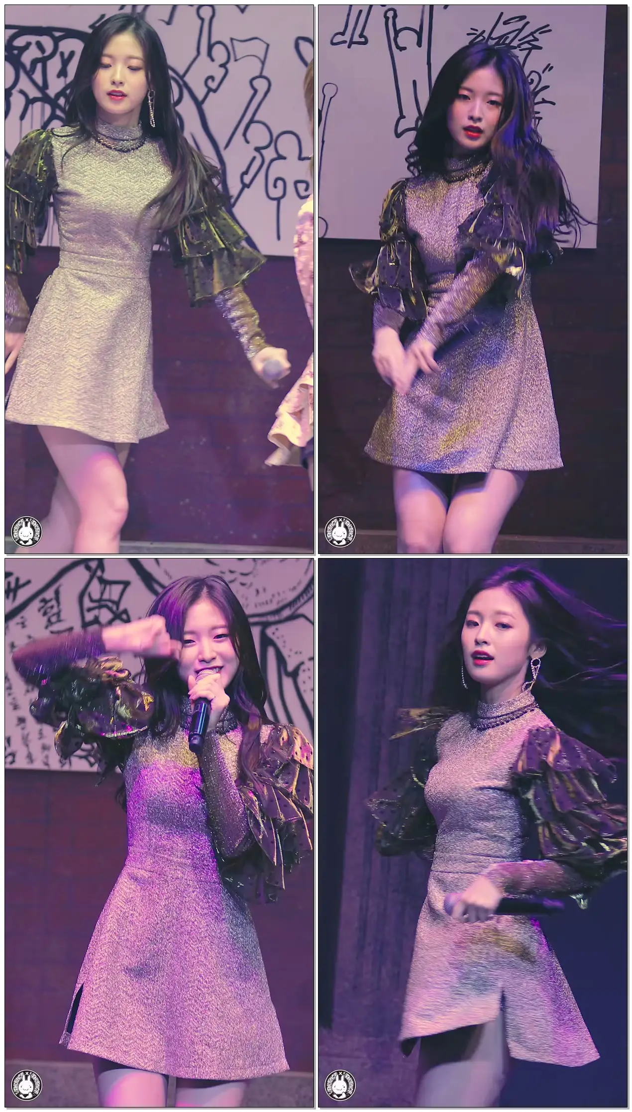 190302 오마이걸 아린 직캠 '윈디데이(WINDY DAY)' Oh My Girl(ARIN) Fancam @1919영웅 CKL스테이지 By 벤뎅이