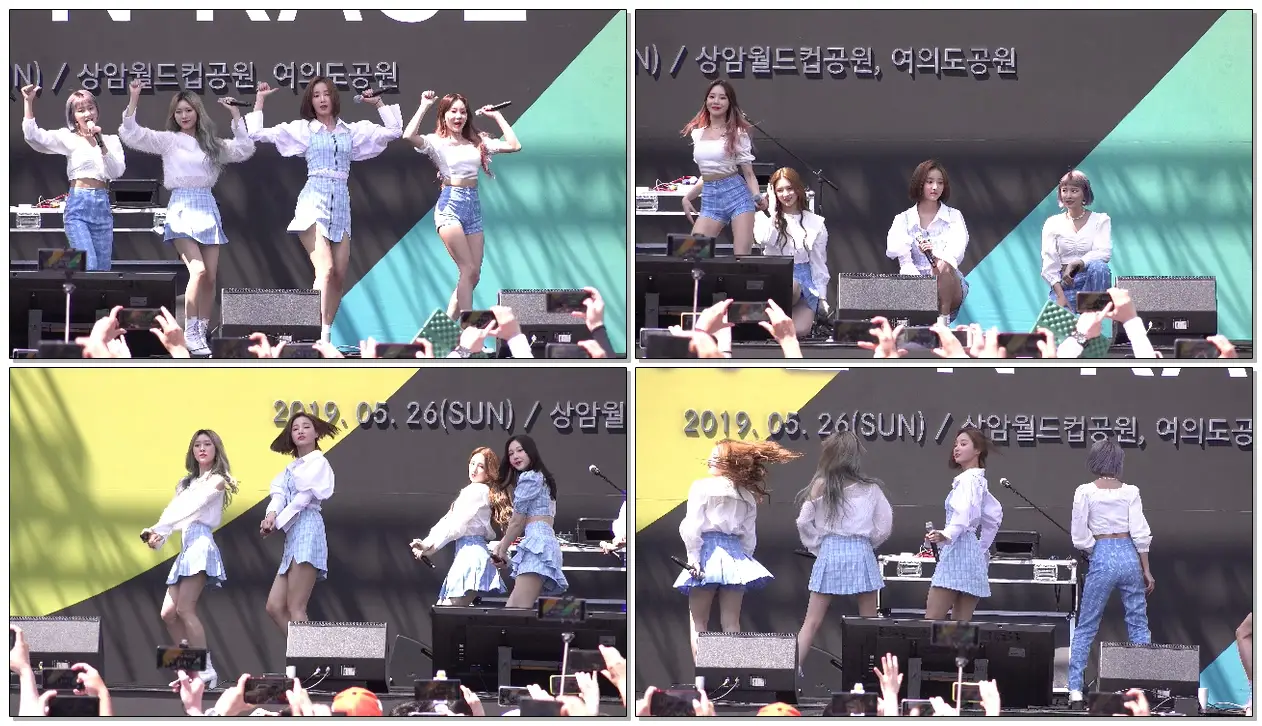 190526 #MOMOLAND #모모랜드 #연우 - 뿜뿜 #여의도공원