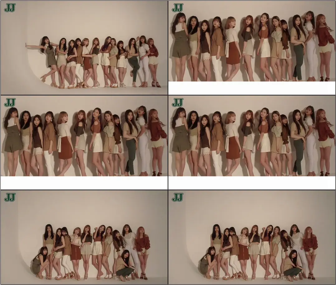아이즈원, JJ 8월호 스페셜 영상 (IZ*ONEが8月号に登場！ JJだけのメイキングムービー公開！｜JJ)