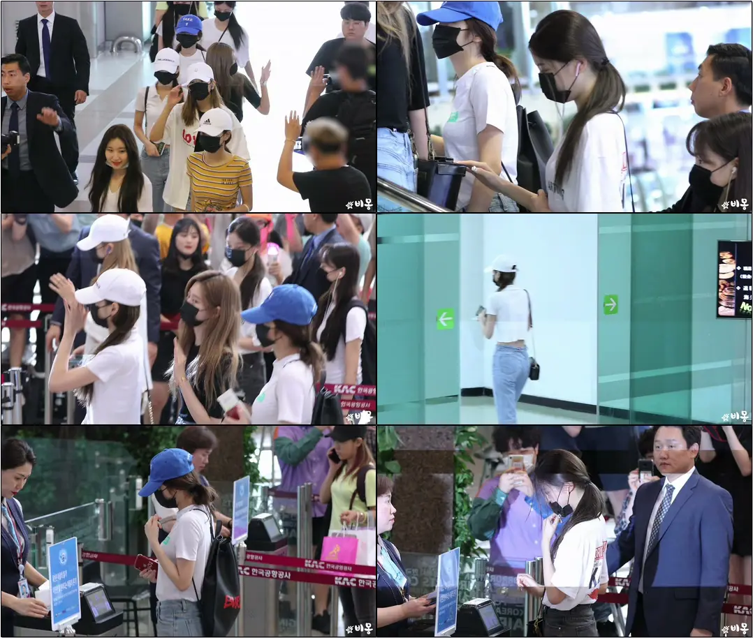 190807 아이즈원(IZONE) 출국 Departure (KR Member) [김포공항] 직캠