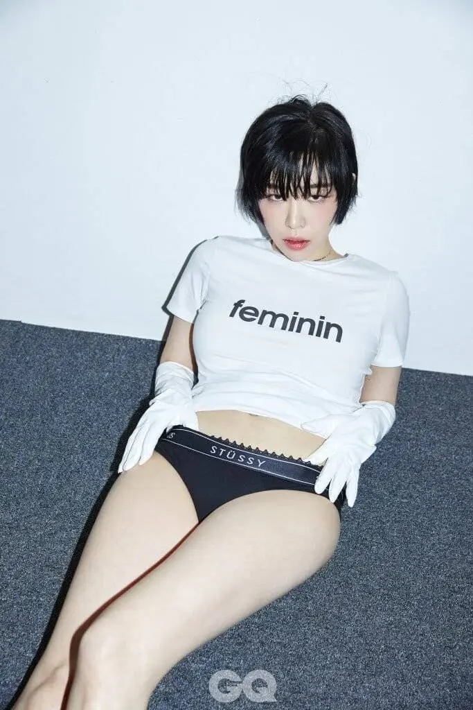 화제였던 가인 남성잡지 화보