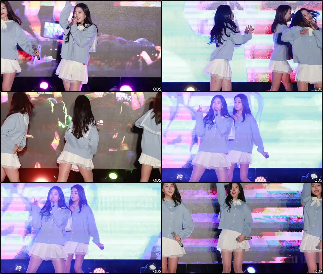 191109 #베리굿(#BerryGood) #조현(신지원) 풋사과 - 늦은밤 콘서트 #Fancam