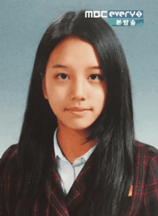 라붐 솔빈 중딩 시절.gif