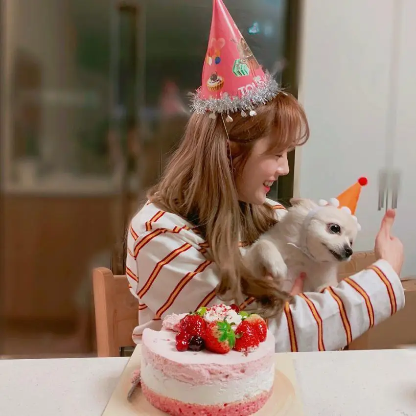우주소녀 루다가 키우는 강아지