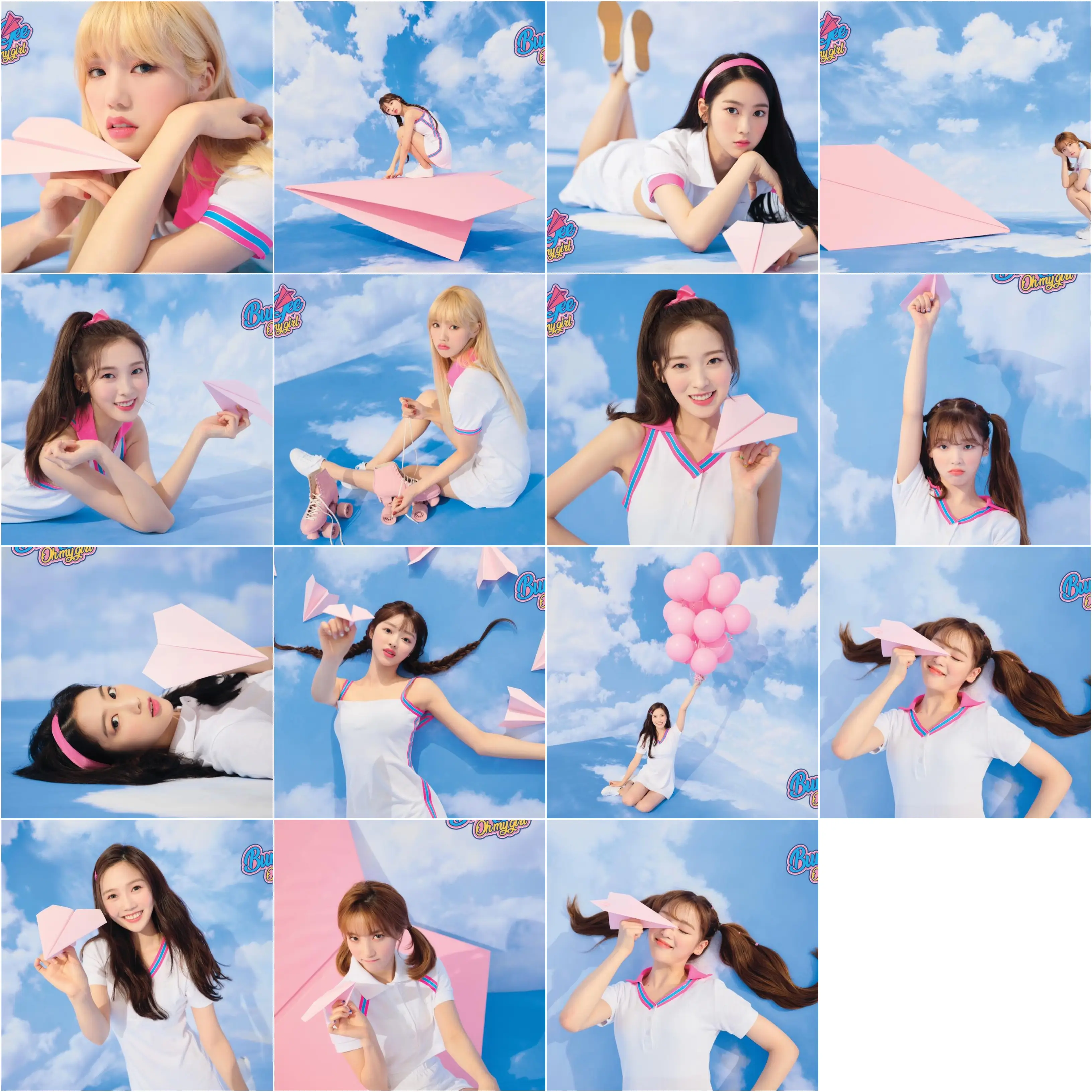 오마이걸 SUMMER PACKAGE ALBUM [Fall in Love] SKY teaser