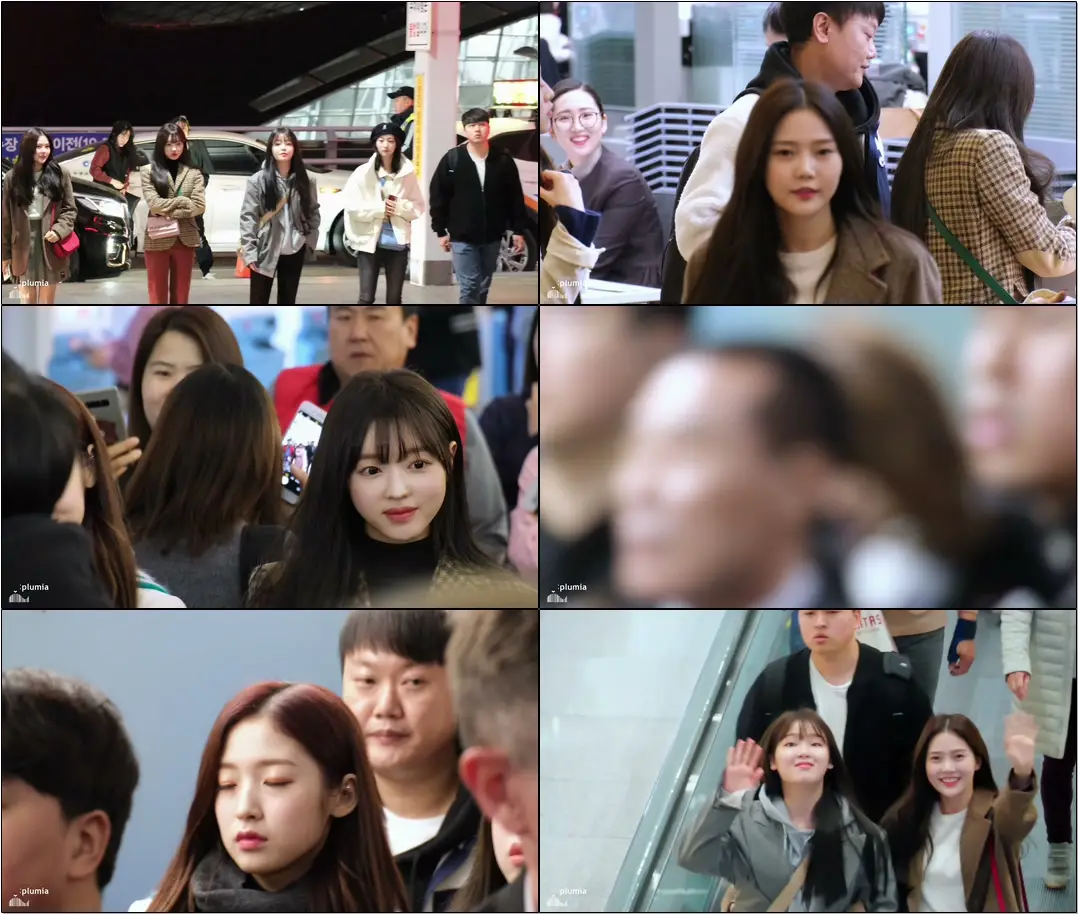 191109 #오마이걸 인천공항 출국 Departure #직캠