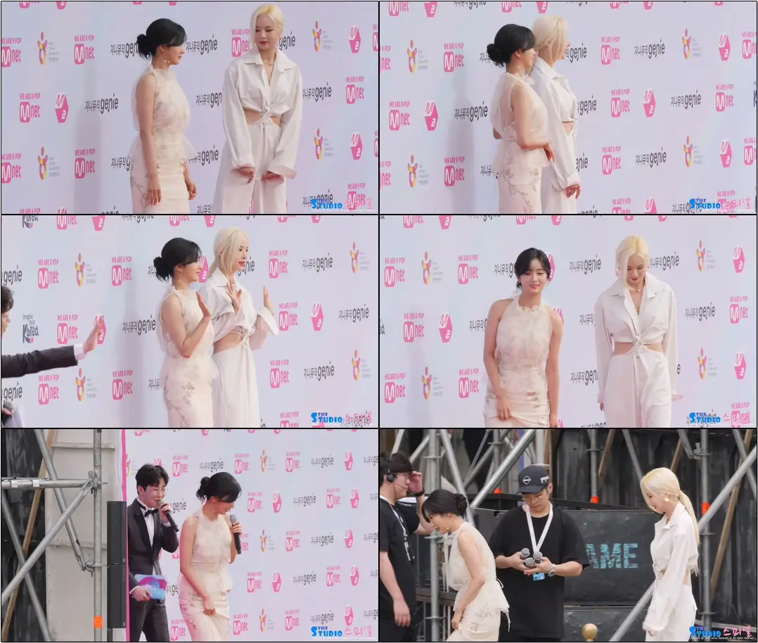 190801 #솔지, #에이핑크 #보미 레드카펫 #직캠 #Solji #Apink #Bomi Red Carpet #fancam @ MGMA