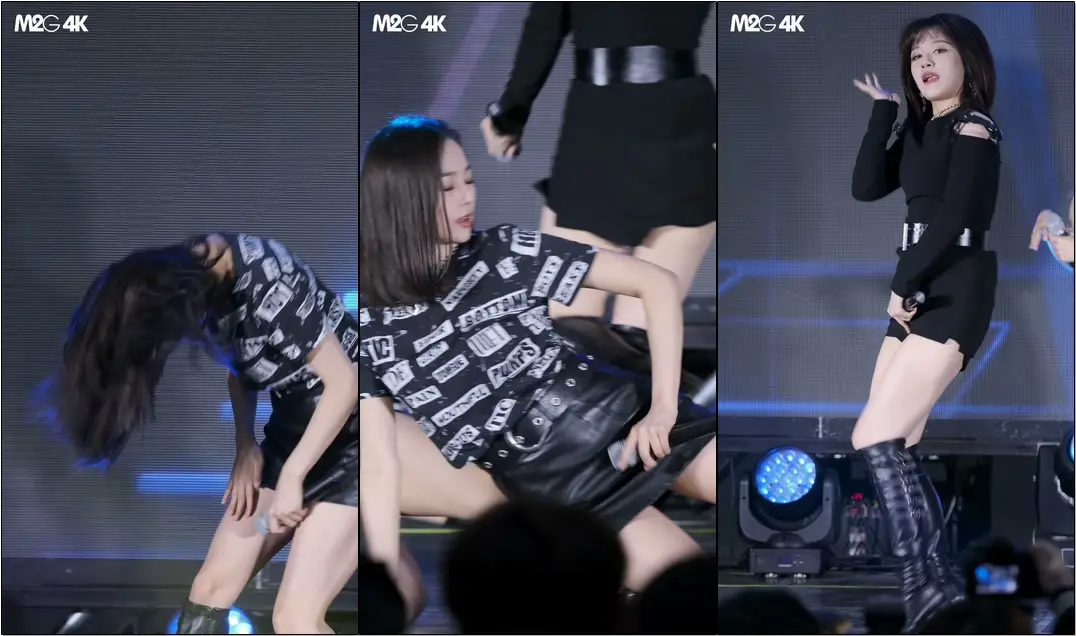 191020 #CLC #예은 ( Black Dress ) 플리마켓 #직캠 #Fancam