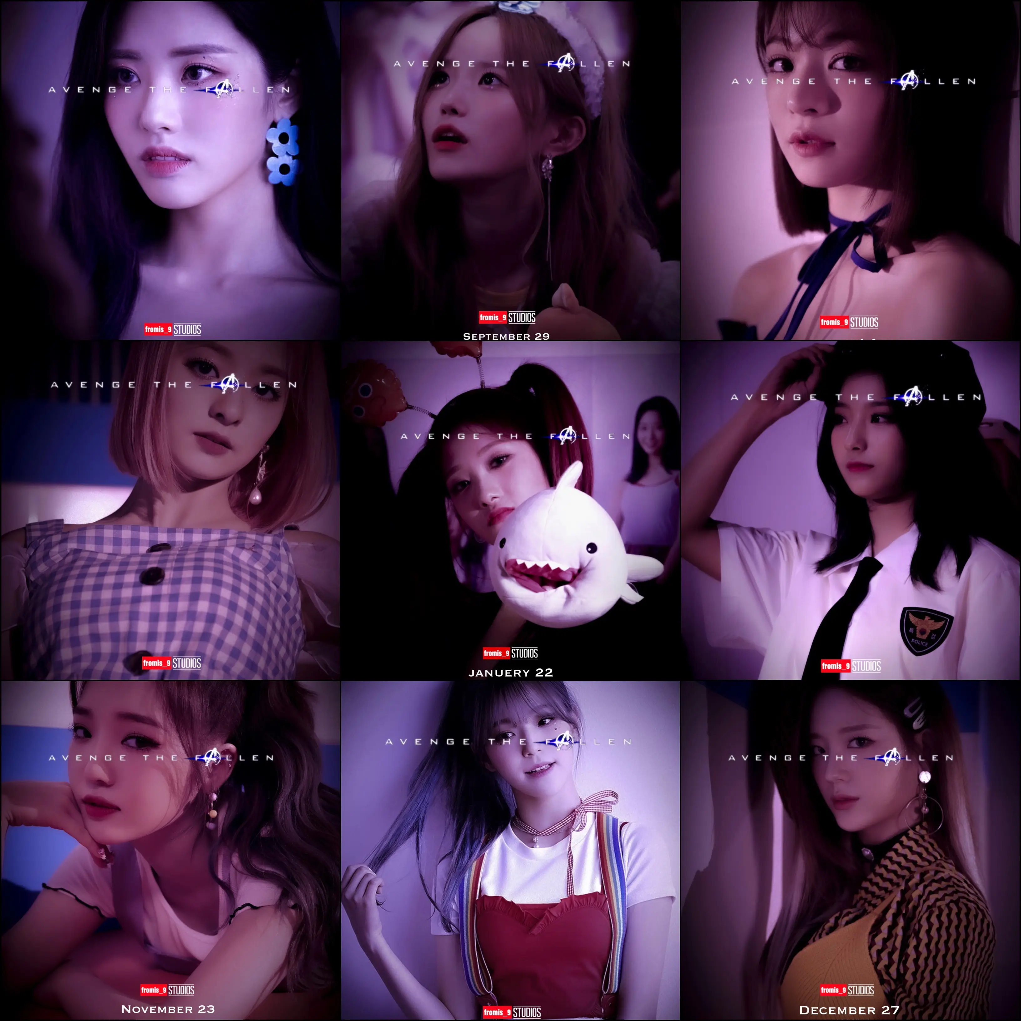 #프로미스나인 X AVENGE THE FALLEN