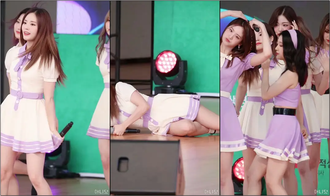 190921 #프로미스나인 (#fromis_9) #박지원 #직캠 - 두근두근 (희망나눔페스티벌)