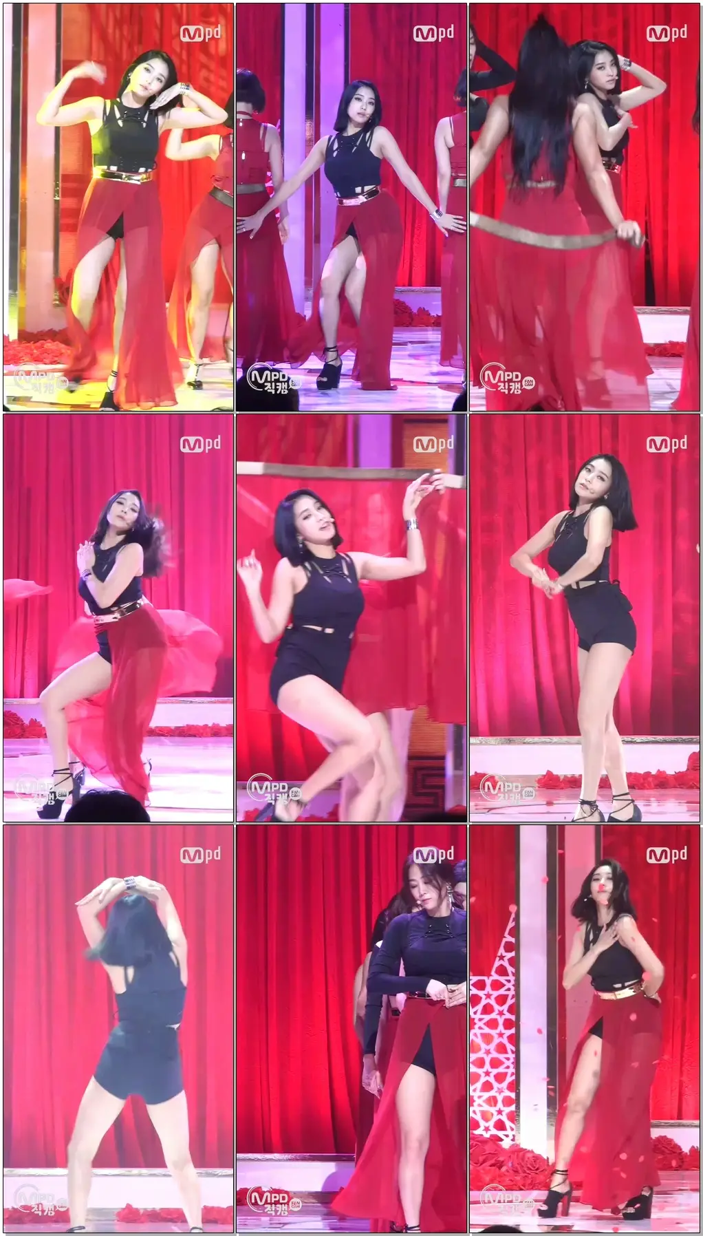 [MPD직캠] 씨스타 보라 직캠 I Like That SISTAR BoRa HyoLin Fancam @엠카운트다운_160623