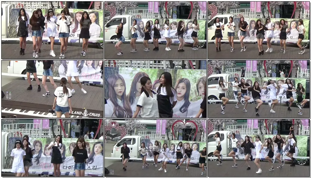 160625 DIA 다이아 - 해피엔딩 - 여의도선착장 버스킹