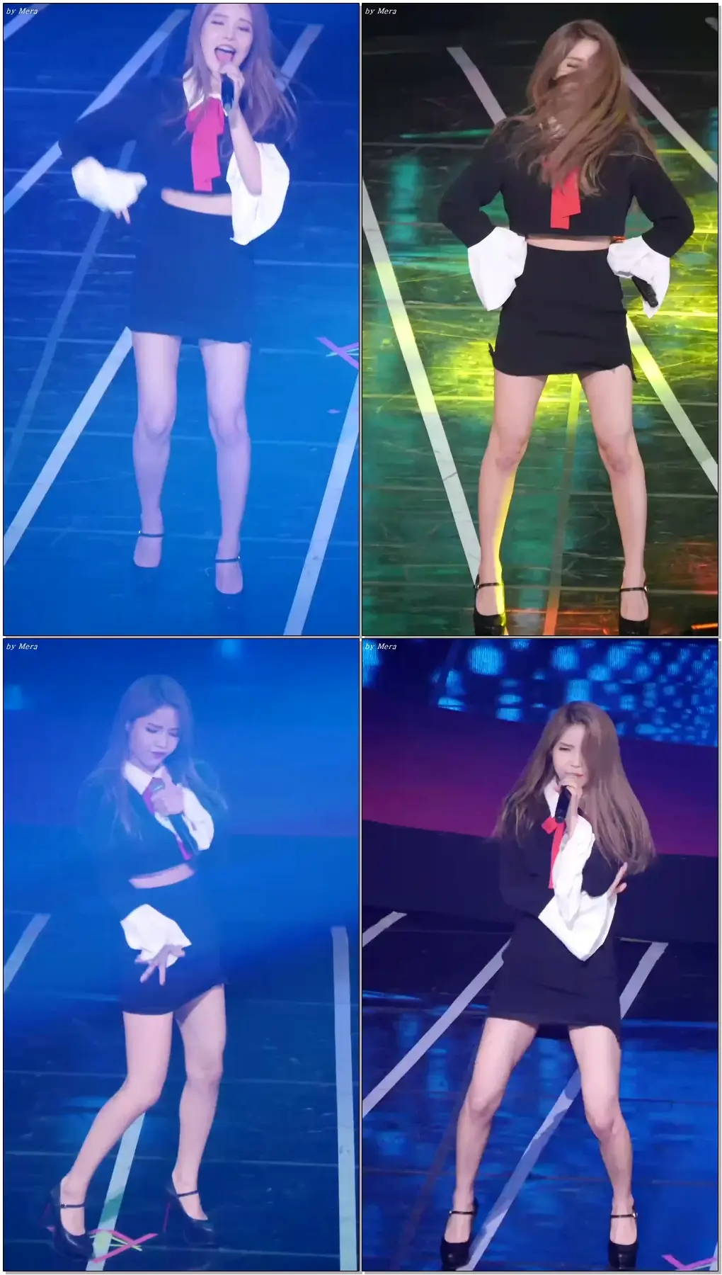 161116 AOA - 마마무 (MAMAMOO) - Décalcomanie (데칼코마니) [솔라] 직캠 Fancam (Asia Artist Awards ) by Mera