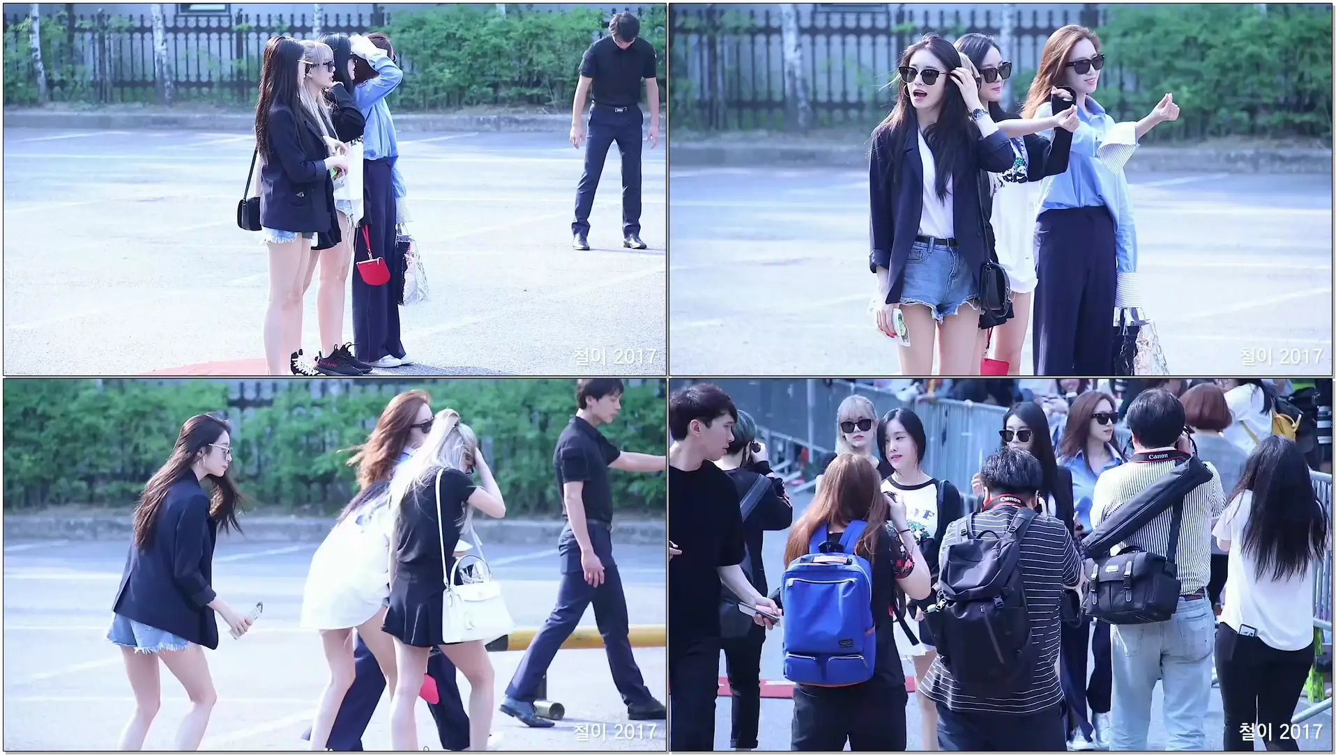 170616 티아라 (T-ARA) 전체 (출근길) BY 철이 - kbs 뮤직뱅크 신관공개홀(직캠/fancam)