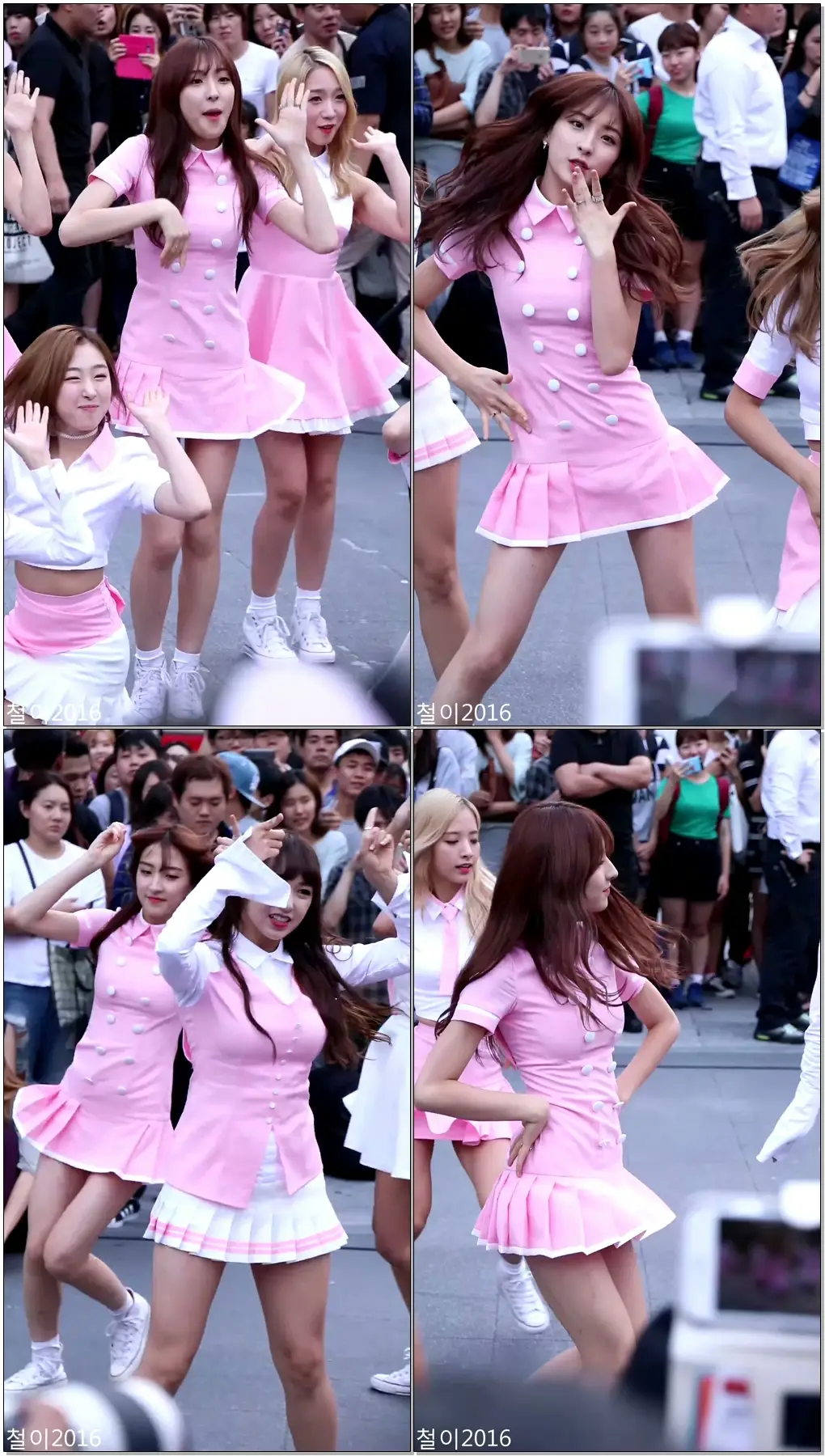 160910 손캠 베베(BeBe) 우주소녀(WJSN) 은서 BY 철이 - 신촌 게릴라공연(직캠/fancam)