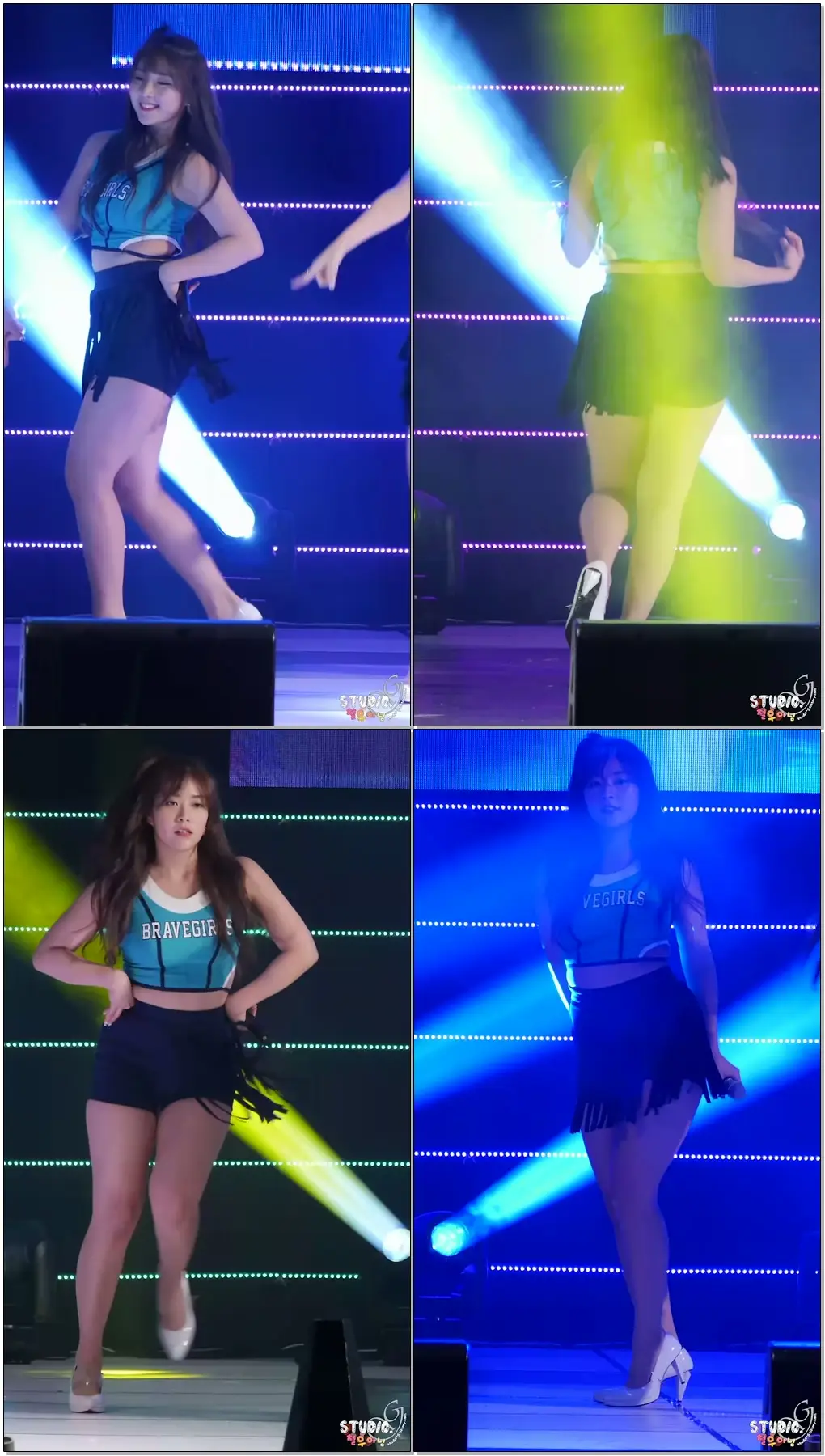 161014 브레이브걸스(Brave Girls) 수원화성연무대 KFM K-POP콘서트 직캠(Fancam)_하이힐(혜란)