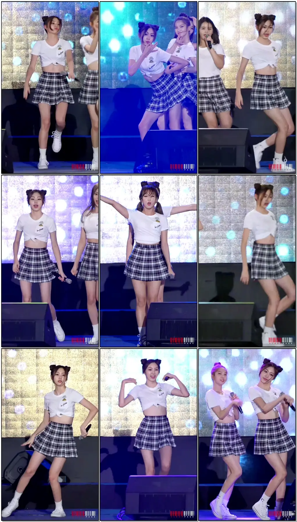 [직캠/FANCAM] 20160801 CLC 아니야 ( No oh oh ) [ 은빈 ] @ 목포항구축제 by Sleeppage