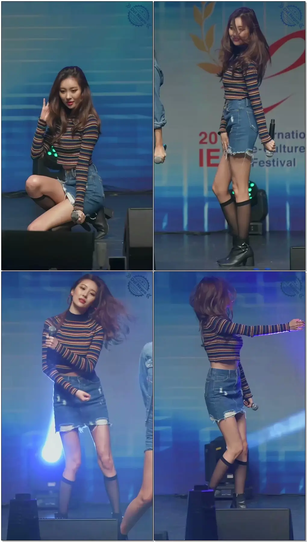 161008 평창 국제 e-컬쳐 페스티벌 원더걸스 Why So Lonely 선미 직캠 By 델네그로