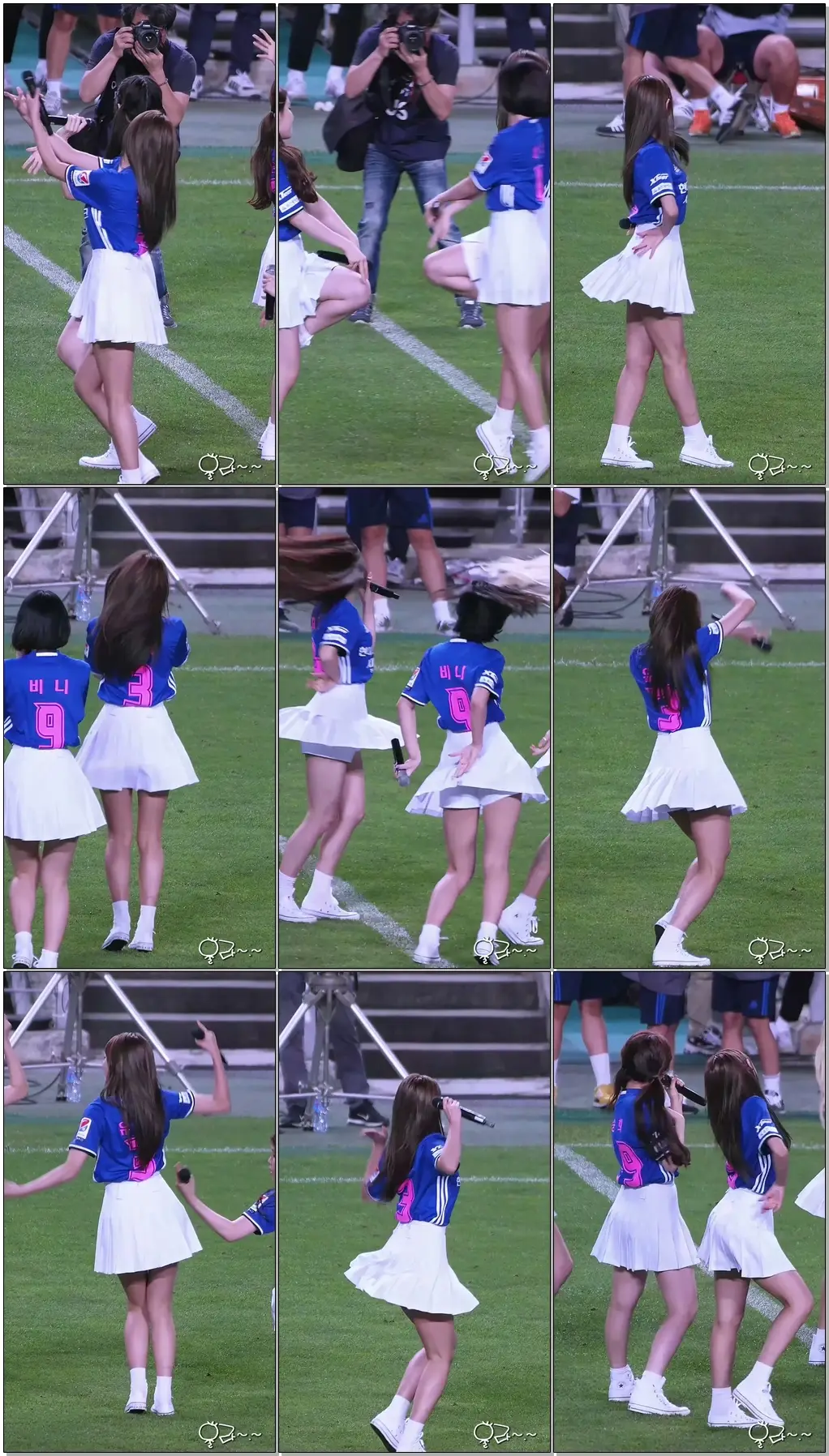 160720 울산 문수축구경기장 하프타임 공연 오마이걸(OH MY GIRL) 유아 WINDY DAY 직캠(Fancam)
