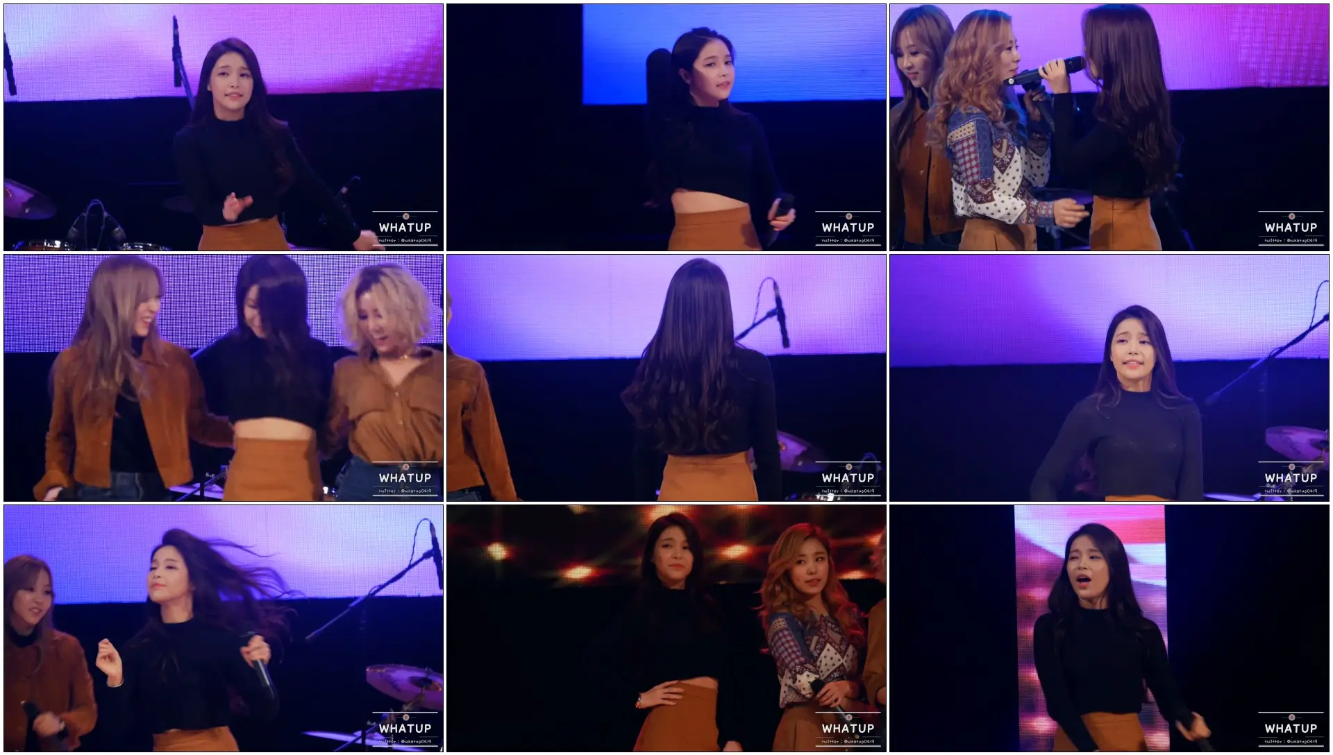 151128 마마무 솔라 직캠 @ 중2병 콘서트 랄랄라 깊은 밤을 날아서