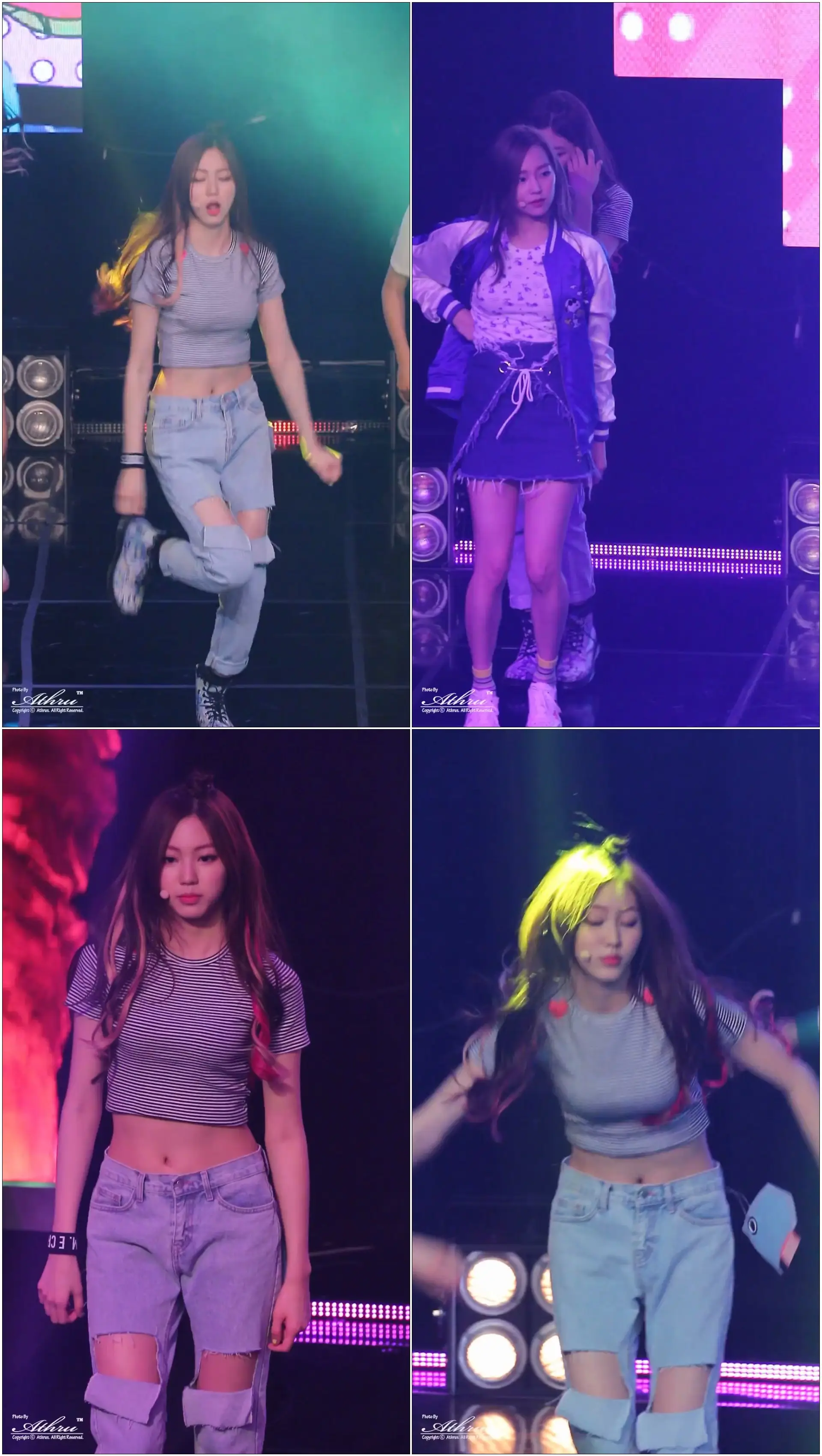 [직캠/FanCam] 160530 -CLC(씨엘씨) NU.CLEAR 쇼케이스 +아니야(No Oh Oh) #권은빈 by Athrun